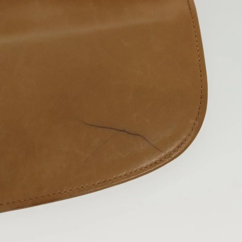 Authentic CELINE Macadam Canvas Shoulder Bag PVC Beige Gold - Picture 2 of 16